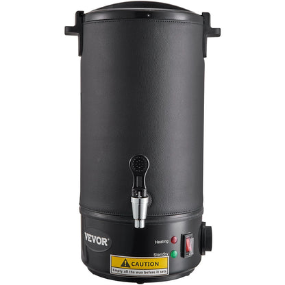 VEVOR 10 L Wax Melter for Candle Making, Extra Large Electric Wax Melting Pot, with Easy Pour Spout and 9-Level Temp Control, Easy Clean for Candle Soap Cream Beauty Bulk Production Business or Home