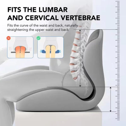 Elvix™ Posture Support Cushion - Back & Tailbone Support