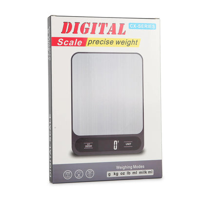 Digital Kitchen Scale for Food, Precise Measuring, Compact Design