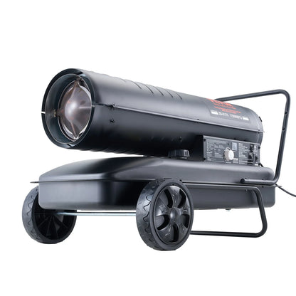 VEVOR Kerosene Forced Air Heater, 175000 BTU Portable Air Space Heater with Thermostat, 13.2 Gallon Tank Energy-Efficient Heavy-Duty Heater, for Indoor Outdoor Use Workshop Industry