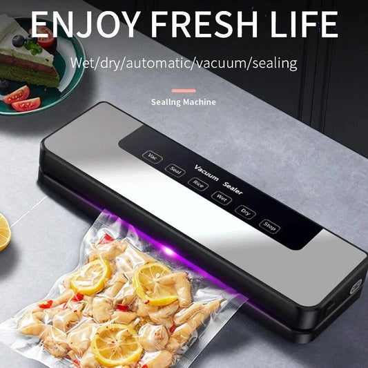 Automatic Vacuum Sealer Machine — Full Kit, 10 Bags