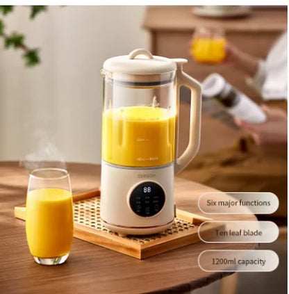 800ML Soy Milk Maker Electric Blender – Wall-Breaking Soybean Milk Machine & Rice Paste Maker for Smoothies, Juice & Healthy Breakfast Drinks