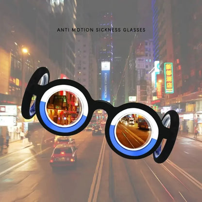 Portable Anti-Motion Sickness Eyeglass No Lens Airsickness Natural Nausea Relief Glasses Carsickness Anti-Nausea