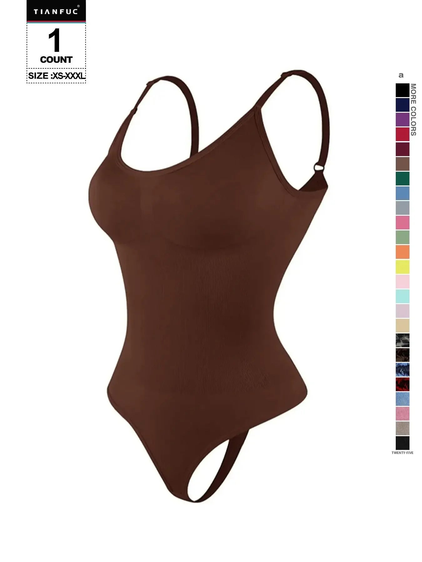 Seamless Shaping Bodysuit, Tummy Control Slimming Thong Body Shaper, Women'S Underwear & Shapewear, Smooth