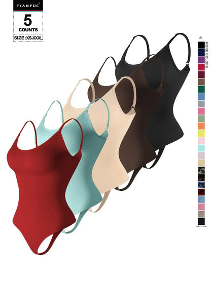 Seamless Shaping Bodysuit, Tummy Control Slimming Thong Body Shaper, Women'S Underwear & Shapewear, Smooth
