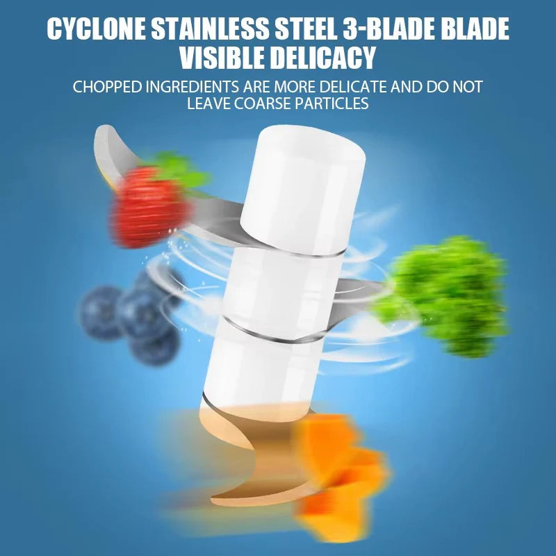 Multifunction Electric Food Chopper – Garlic Masher, Meat Grinder & Baby Food Blender, Vegetable Chopper Kitchen Appliance