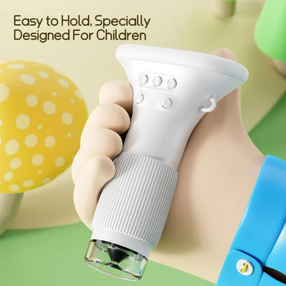 Kids Microscope - 1000X Buggy Lens Portable, Photo & Video, 2'' Digital Screen