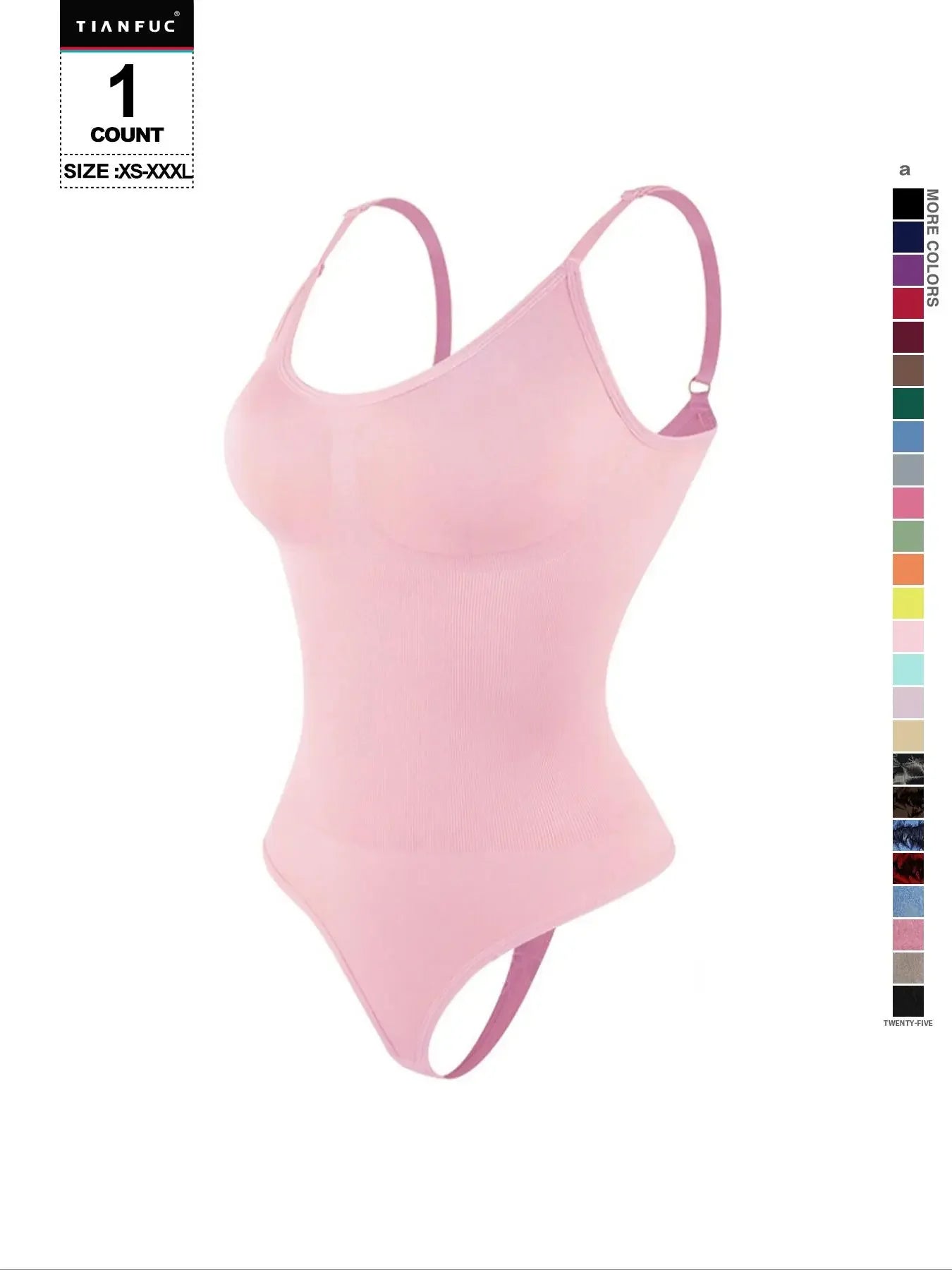 Seamless Shaping Bodysuit, Tummy Control Slimming Thong Body Shaper, Women'S Underwear & Shapewear, Smooth