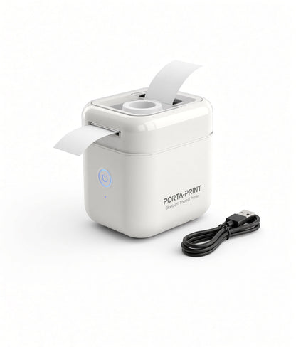 Portable Bluetooth Thermal Label Printer