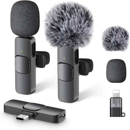 Wireless Lavalier Microphone for Phones