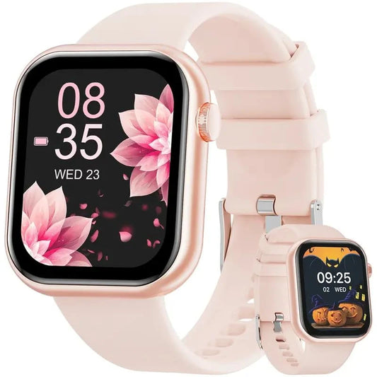 Multifunctional Smartwatch, 1.85-Inch Smart Watch with Call Function, 100+ Sports Modes, Message Reminder
