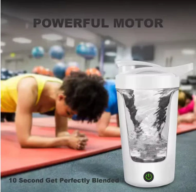 450Ml Electric Mixing Cup – Portable Protein Shaker Bottle Blender for Protein Powder, Coffee & Milk, Rechargeable Mixer for Travel, Home & Office
