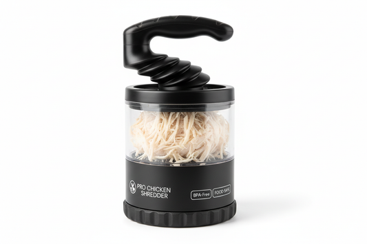 Pro chicken shredder tool twist large, BPA-free meat shredder with anti-slip bottom and ergonomic handle