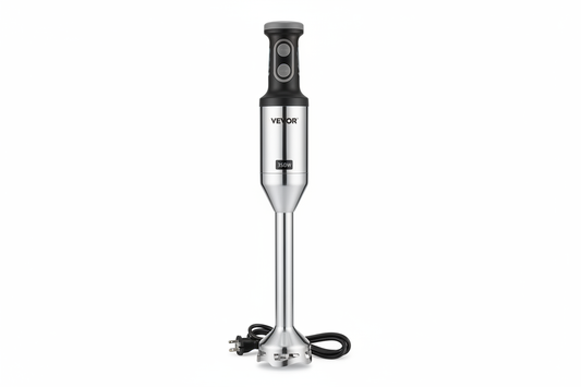VEVOR commercial immersion blender 350W heavy duty hand mixer with stainless steel shaft for soup and sauces