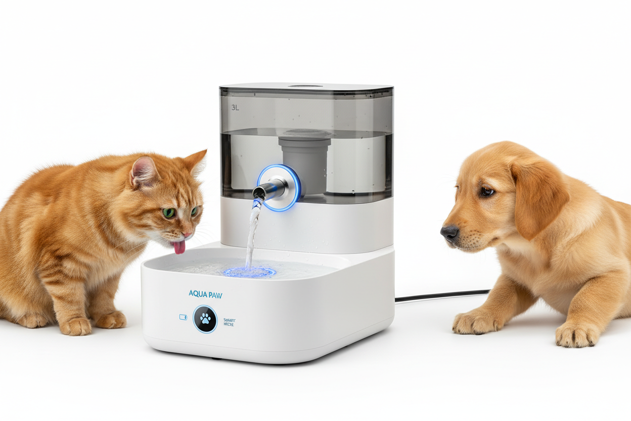 Cat water fountain smart 3L large capacity automatic circulating filter pet drinking fountain for dogs and cats