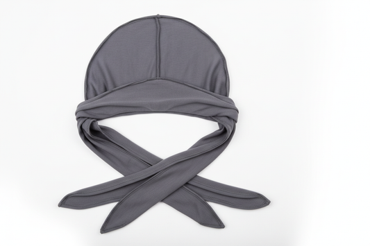 Men's solid color durag, casual comfortable soft breathable outdoor sports daily durag scarf head wrap fashion accessory
